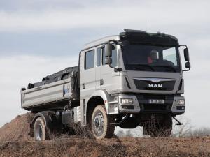 MAN TGM 18.340 FAK Crew Cab Meiller-Kipper 2012 года